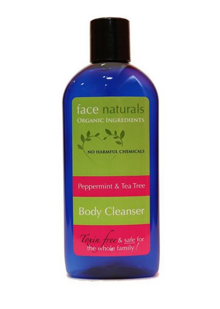 Peppermint and Tea Tree Body Cleanser - Try Me SizeFace Naturals